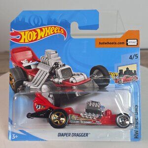 Hot Wheels Diaper Dragger 1:64 Scale Die-Cast Toy Car FYB63 New In Box
